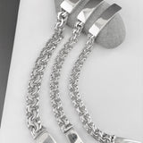 Sterling Silver Chino Link ID Bracelets
