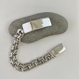Sterling Silver Chino Link ID Bracelets