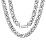 Yellow Rose Gold Rhodium Plated Miami Cuban Link Chain 6mm ( 16-30" )