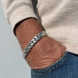 925 Sterling Silver Cuban Link Bracelet (8.5-8.75inch)