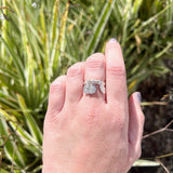 Gold Plated Silver Sacred Heart, Holy Face, and Our Lady of Guadalupe Ring