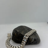 Sterling Silver 13 mm Cuban Link ID Bracelet (8.5-8.75 Inch)