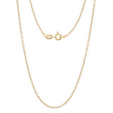 Gold Plated Silver Cable Chain