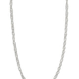 Sterling Silver Yellow Gold Plated French Rope Chain 2mm (16"-24")
