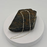 Sterling Silver Yellow Gold Plated Singapore Chain 2mm (16-24 Inch)