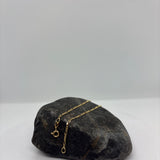 Sterling Silver Yellow Gold Plated Figaro Chain 1.75mm (16"-24")