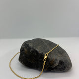 Sterling Silver Yellow Gold Rope Chain 1.5mm (16"-30")