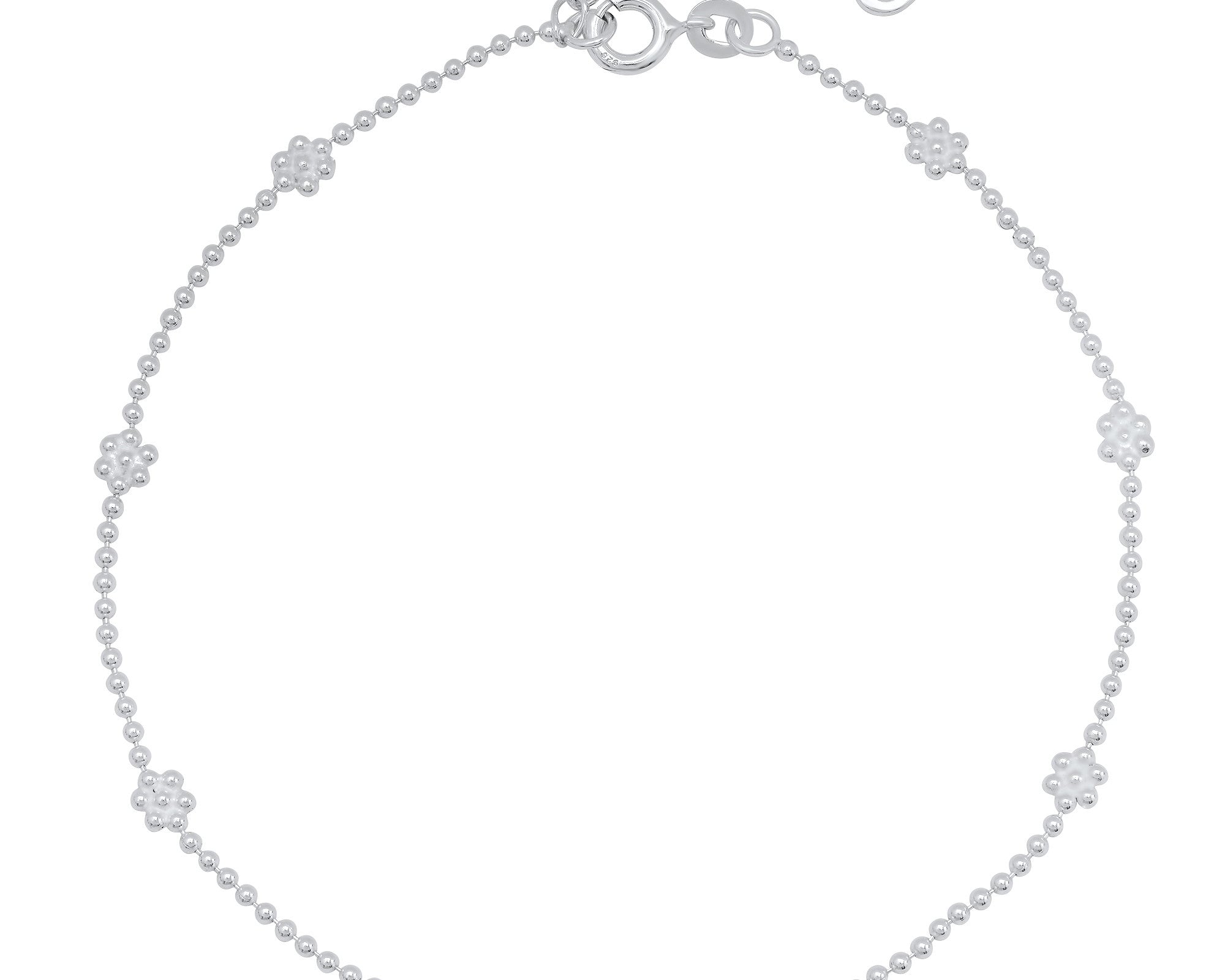 Sterling Silver Anklet Bracelets Collection