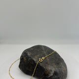 Sterling Silver Rhodium Plated Rosary Bead Chain 1.5mm (16-24 Inch)