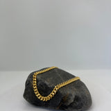 Sterling Silver Yellow Gold Plated 160 Miami Cuban Link Chain 5mm (18"-30")