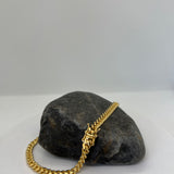 Sterling Silver Yellow Gold Plated 180 Miami Cuban Link 6mm (18"-30")