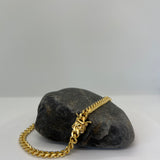 Sterling Silver Yellow Gold Plated 210 Miami Cuban Link 7mm (18"-30")