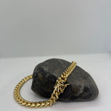 Sterling Silver Yellow Gold Plated 250 Miami Cuban Link 9mm (18"-30")