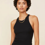 Gold Plated Sterling Silver Rounded Box Chain 5mm