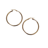 Sterling Silver 1.5 Inch Hoop Earring