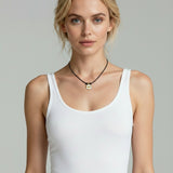 Leather Cord Gold Plated Silver MOP Holy Spirit Necklace