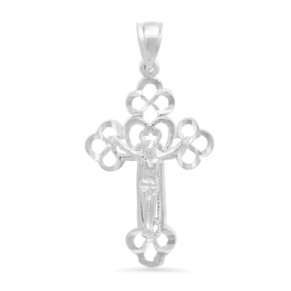 Sterling Silver Crucifix Pendant Collection