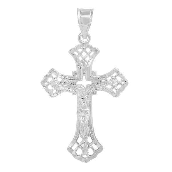 Sterling Silver Crucifix Pendant Collection