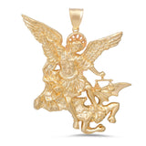 925 Sterling Silver Small St. Michael Pendant
