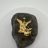 925 Sterling Silver Large St. Michael Pendant