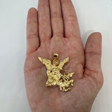 925 Sterling Silver Large St. Michael Pendant