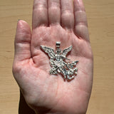 925 Sterling Silver Large St. Michael Pendant