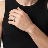 Sterling Silver Cuban Link Ring