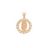 Gold Plated Sterling Silver Guadalupe Pendant
