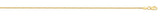 14K Yellow Gold 1 mm Wheat Chain (16-24 Inch)