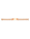 14K Yellow Gold 10 mm Cuban Link ID Bracelet (8-9 Inch)