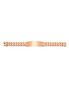 14K Yellow Gold 13 mm Cuban Link ID Bracelet (8-9 Inch)