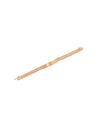 14K Yellow Gold 6.5 mm Cuban Link Baby ID Bracelet (6-7 Inch)