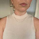 14K Yellow Gold .50 mm Box Chain Necklace