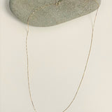 14K Yellow Gold .50 mm Box Chain Necklace