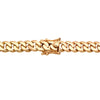 14K Yellow Gold 8 mm Cuban Chain Necklace (18-36 Inch)