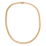 14K Yellow Gold 10mm Cuban Link Chain Necklace (18-34 Inch)