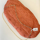 14K Two-tone Gold Pave 2.5 mm Figaro Chain Necklace