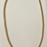 14K Gold 5 mm Miami Cuban Link Chain Necklace