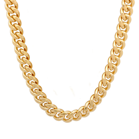 14K Yellow Gold 200 Miami Cuban Link Chain ( 20-30 Inch )