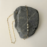 14k Yellow Gold 2.5 mm Paperclip Chain ( 18-24 Inch )