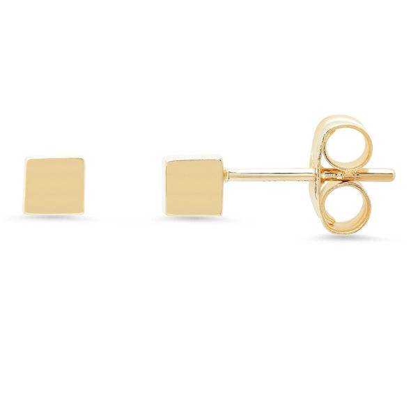 14K Yellow Gold Mia Stud Earring
