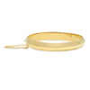 Sterling Silver Polished 9 mm Bangle Bracelet ( Size 7 )