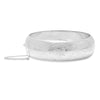 Sterling Silver Engraved 20 mm Bangle Bracelet ( Size 7 )