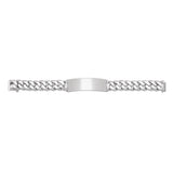 Sterling Silver 12 mm Cuban Link ID Bracelet (8-9 Inch)