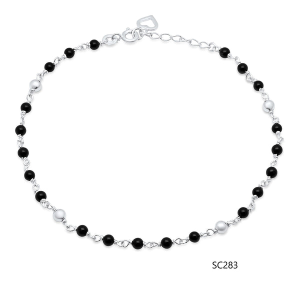 Sterling Silver Anklet Bracelets Collection