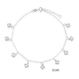 Sterling Silver Anklet Bracelets Collection