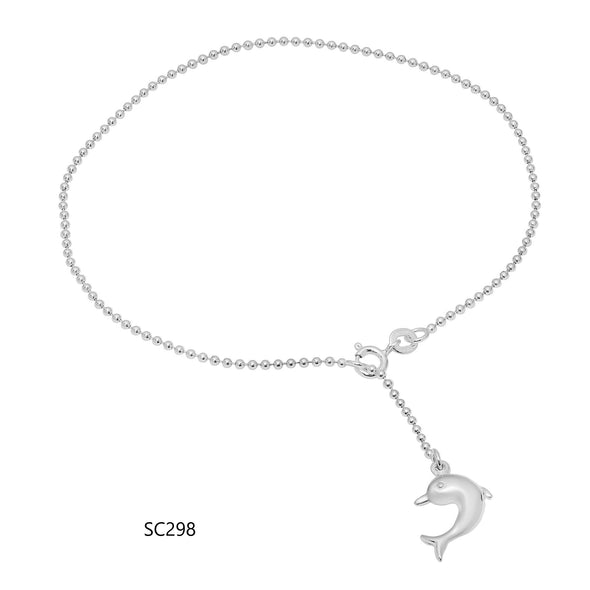 Sterling Silver Anklet Bracelets Collection