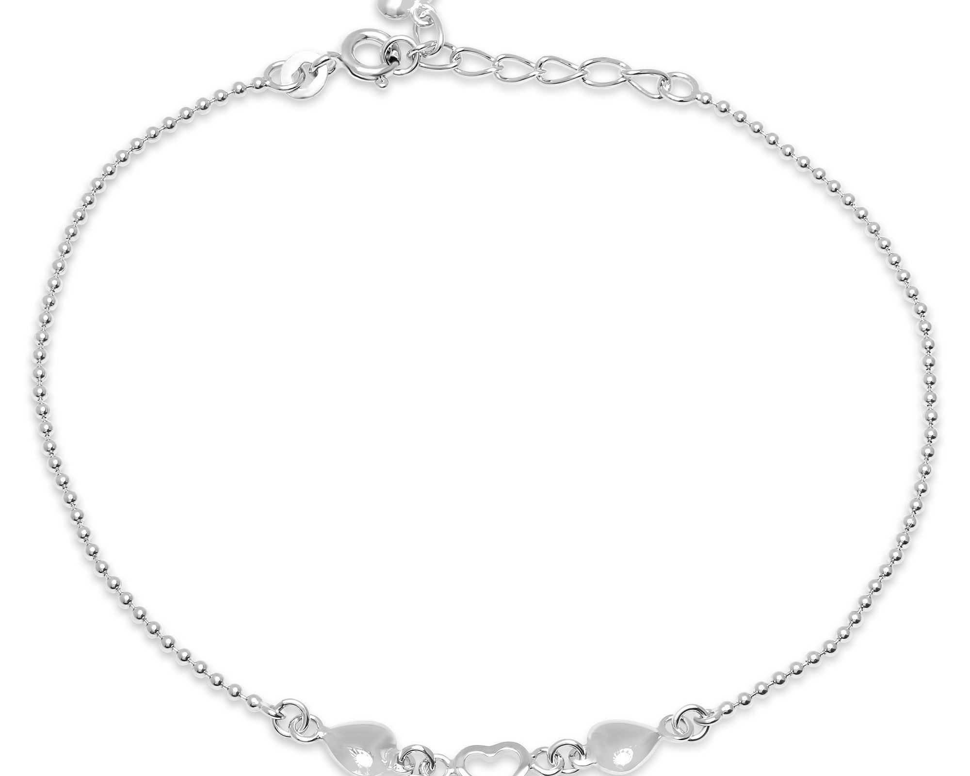 Sterling Silver Anklet Bracelets Collection