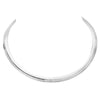 Sterling Silver 8 mm Omega Necklace (16-18 Inch)