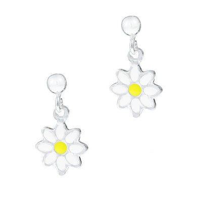 Sterling Silver and Enamel Margarita Drop Earring